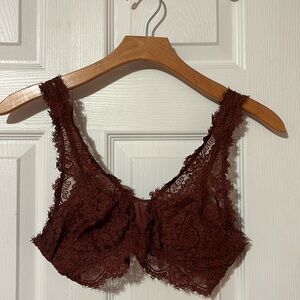 Rust colored aerie bralette